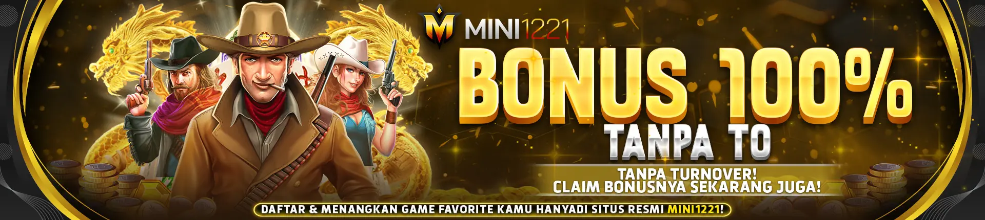 BONUS 100% SLOT ONLINE TANPA TO