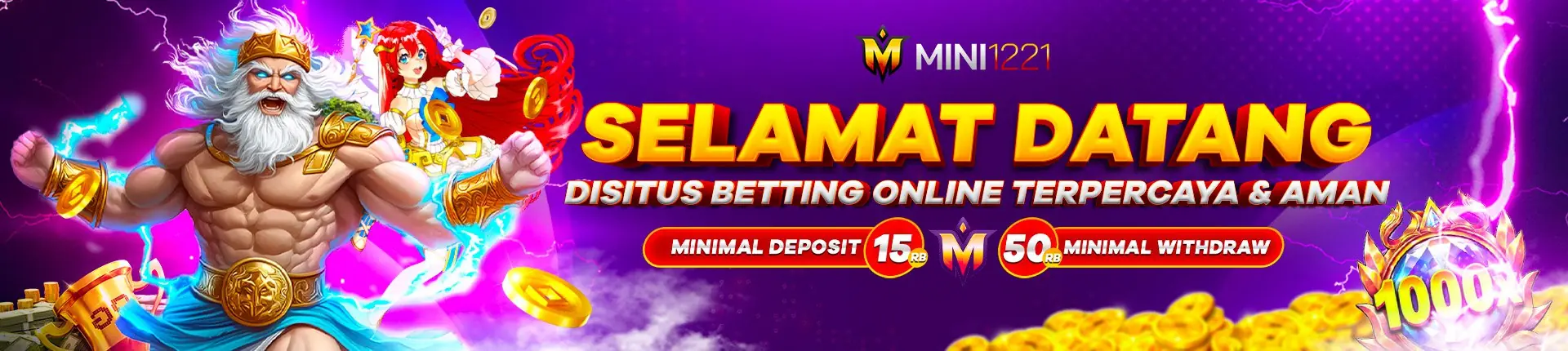 DAFTAR MINI1221 - SITUS BETTING ONLINE AMAN DAN TERPERCAYA